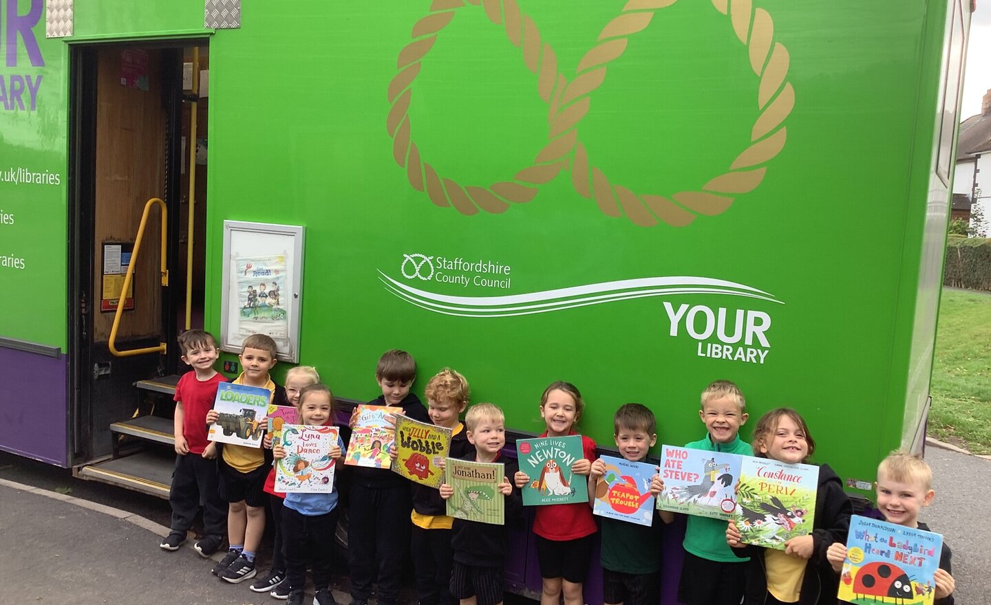 Image of Library Bus