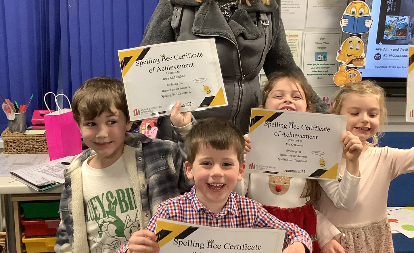 Image of Year 1 Spelling Bee