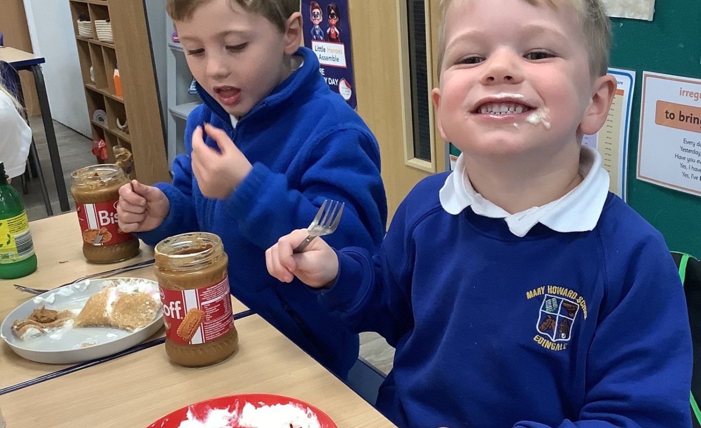 Image of Pancake decorating!