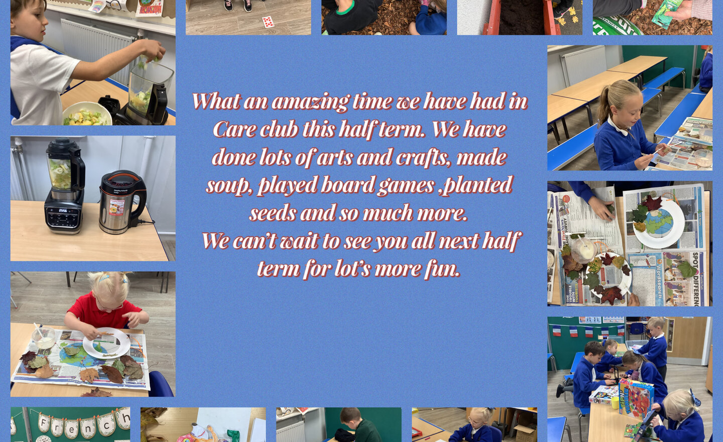 Image of Wraparound Club Autumn 1 News