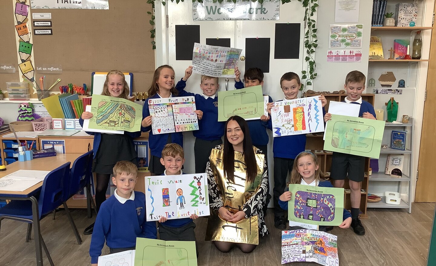 Image of Class Two English: Charlie and the Chocolate Factory