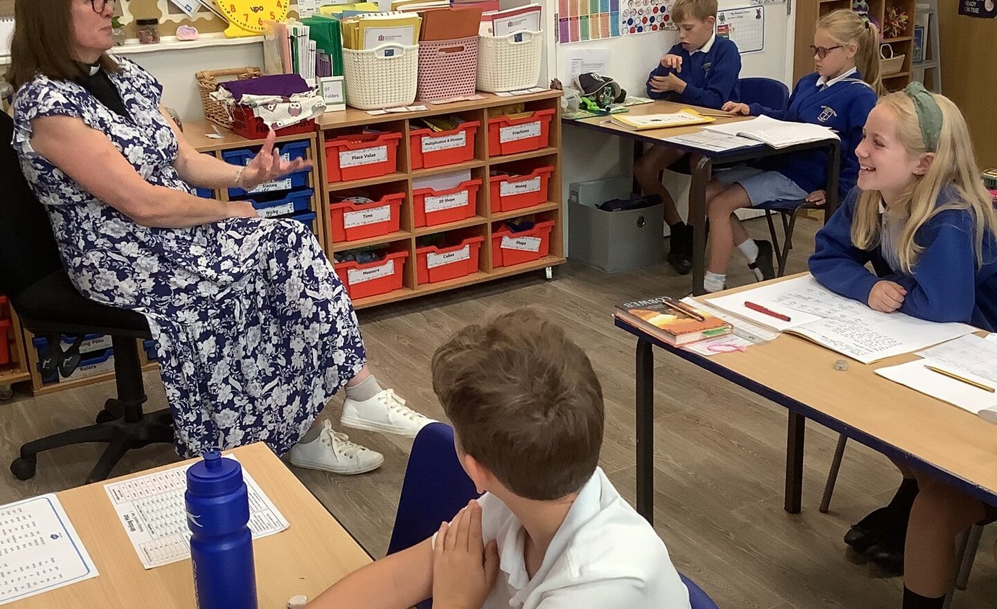 Image of Interviewing our Reverend!