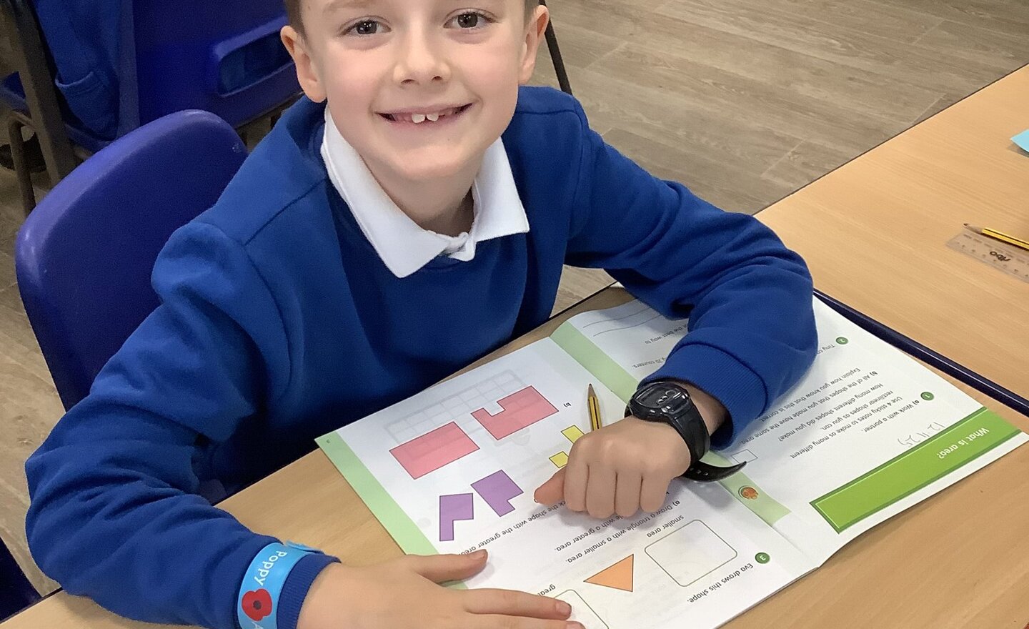 Image of Understanding Area with Squares!