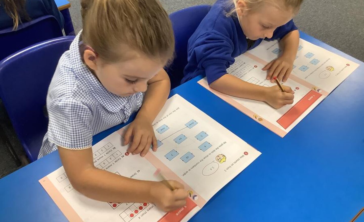 Image of Maths in action!