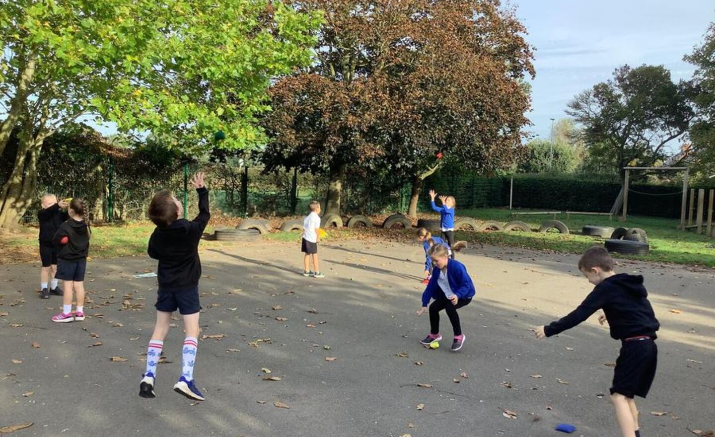 Image of PE enrichment morning
