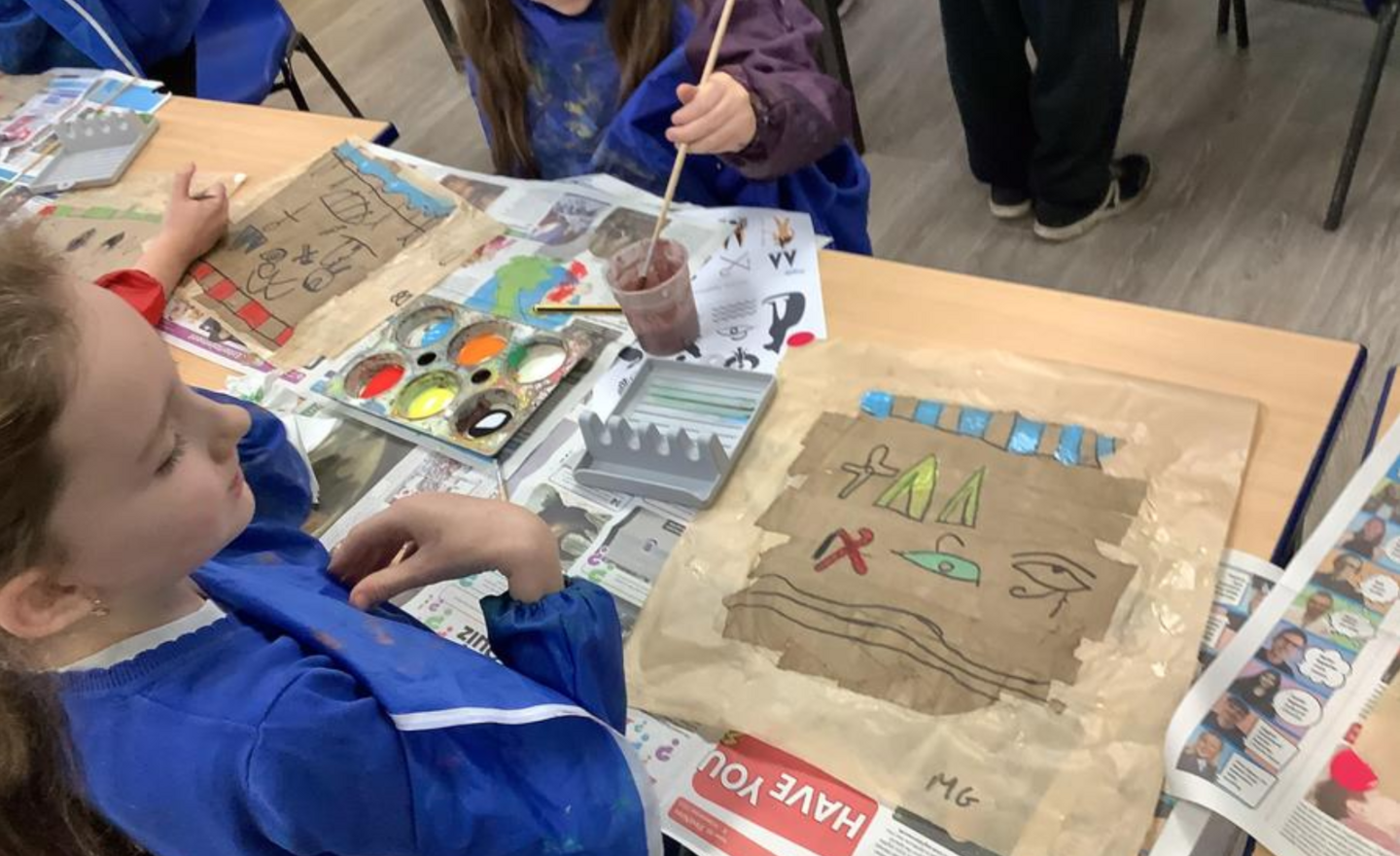 Image of Art - Ancient Egyptian Style Artwork