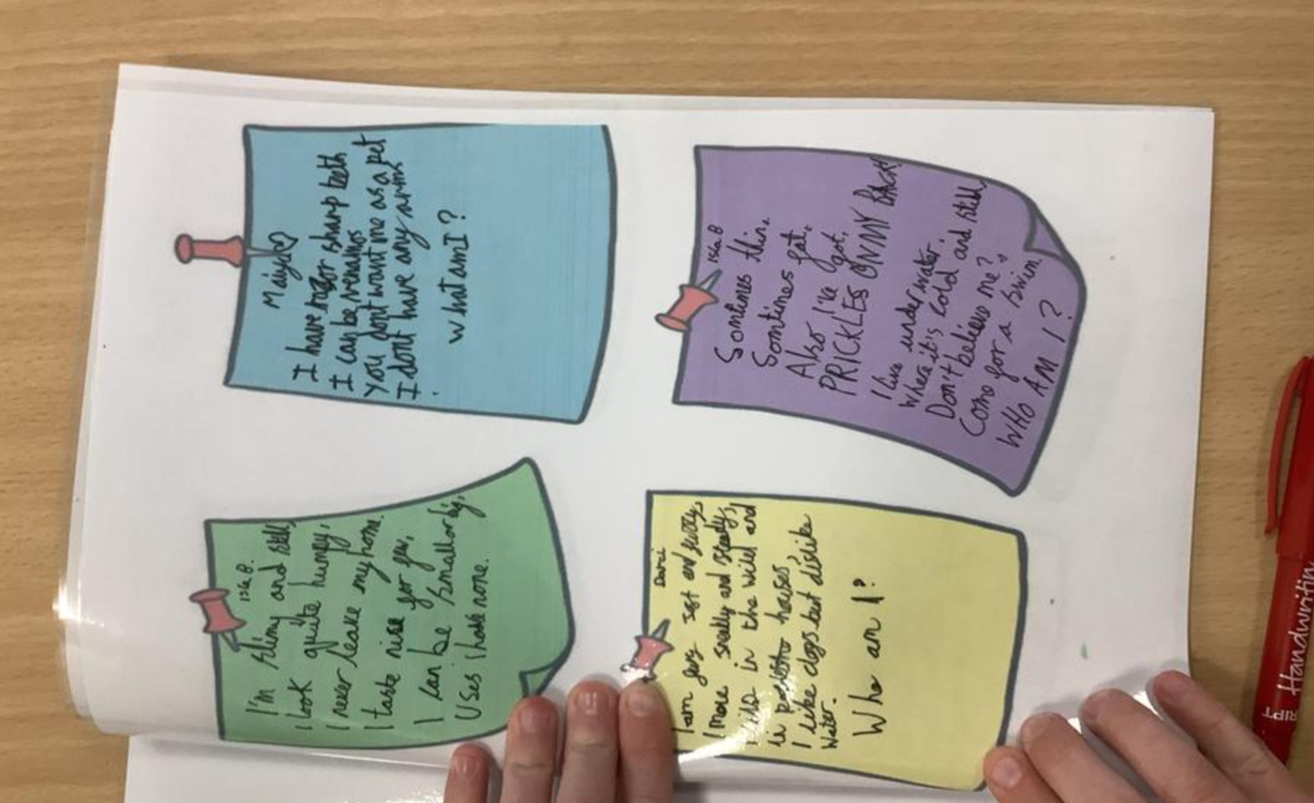 Image of English - Riddles