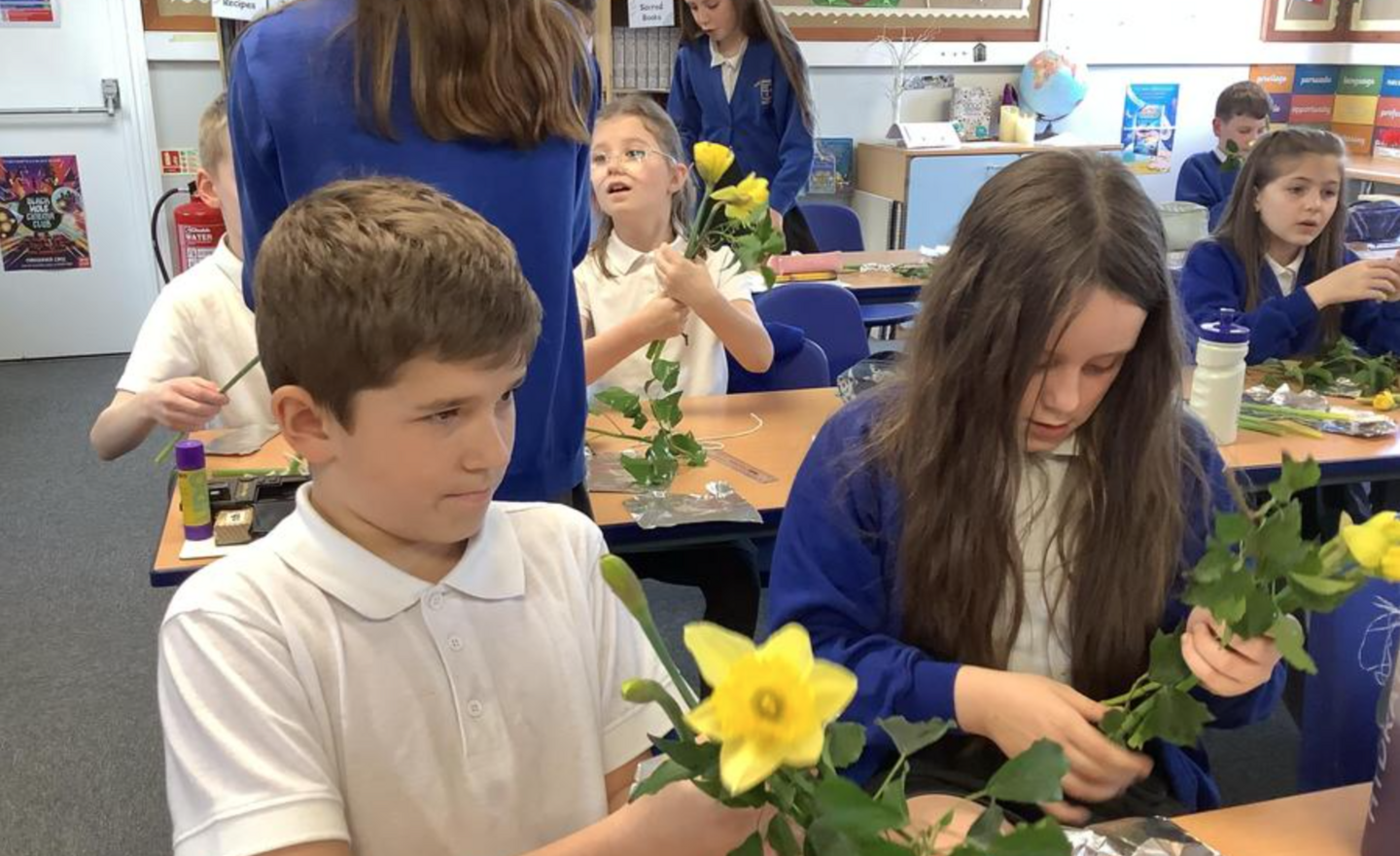 Image of Mother's Day Service Preparation
