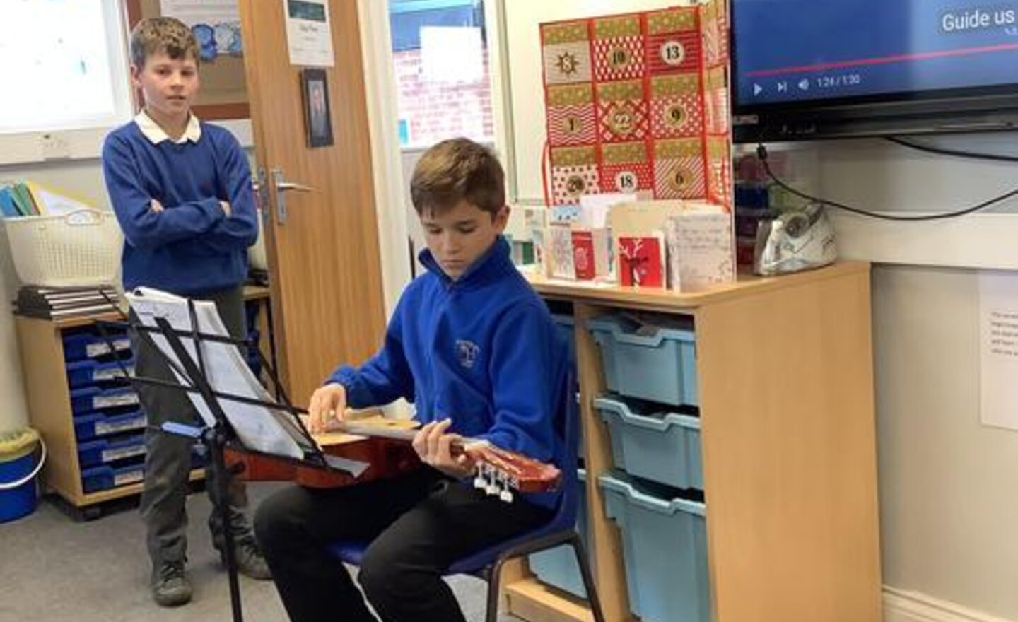 Image of Festive Performance by Max and James