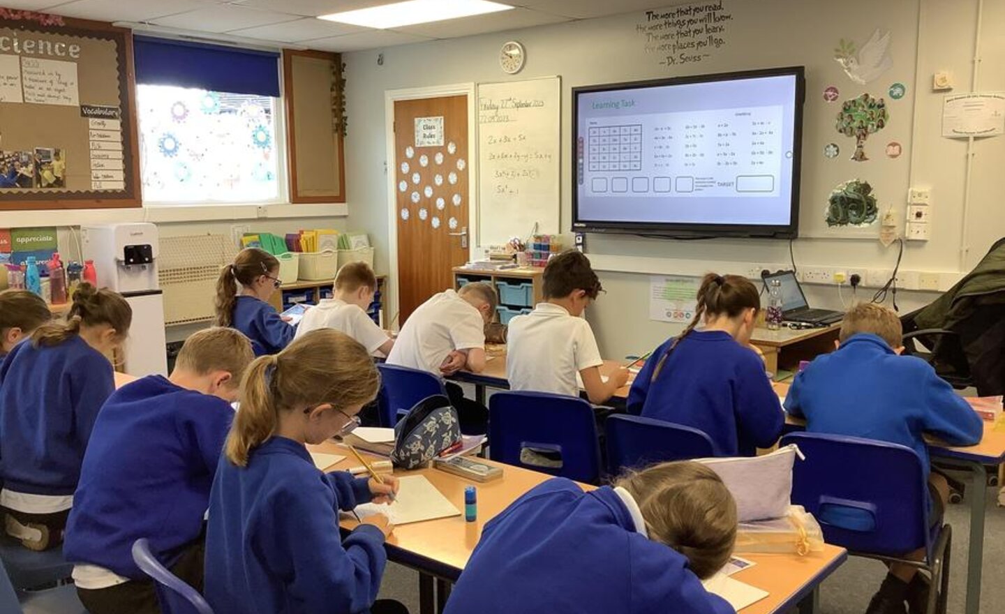 Image of Maths transition visit from John Taylor High School