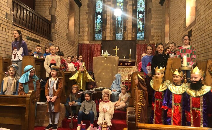 Image of A Beautiful Nativity Performance at Holy Trinity Church, Edingale