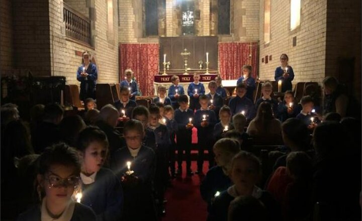 Image of Christingle Celebration at Holy Trinity Church