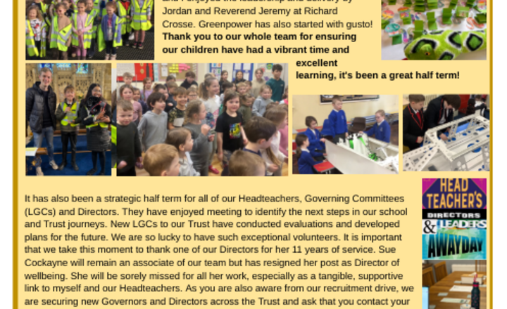 Image of Newsletter from Mrs Gethin