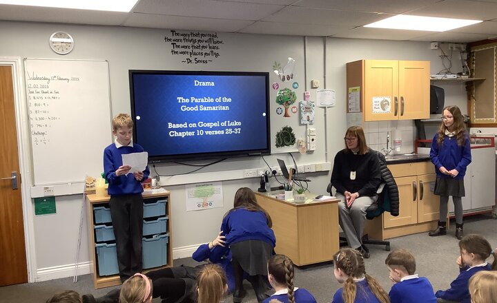 Image of The Good Samaritan in Collective Worship