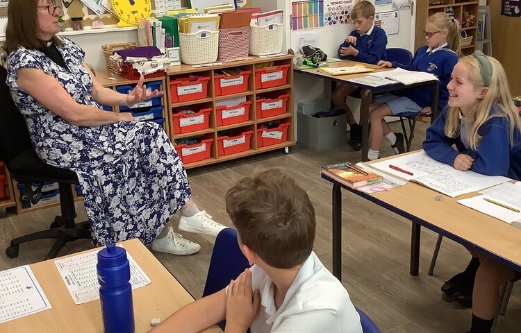 Image of Interviewing our Reverend! 