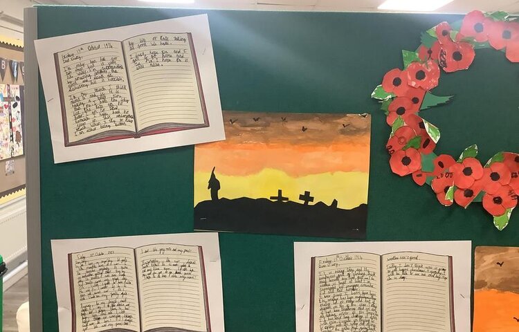 Image of World War One learning