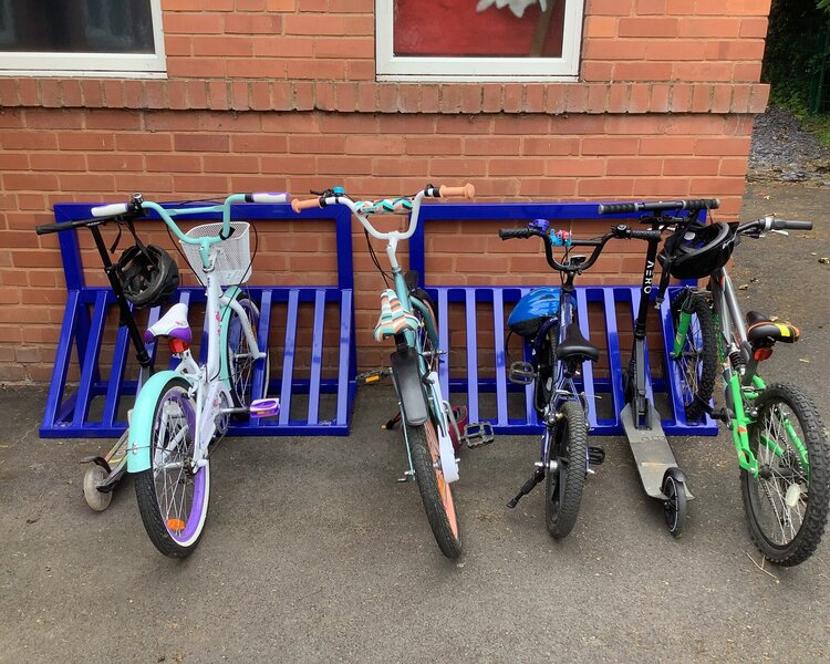 Image of Our new bike rack! 