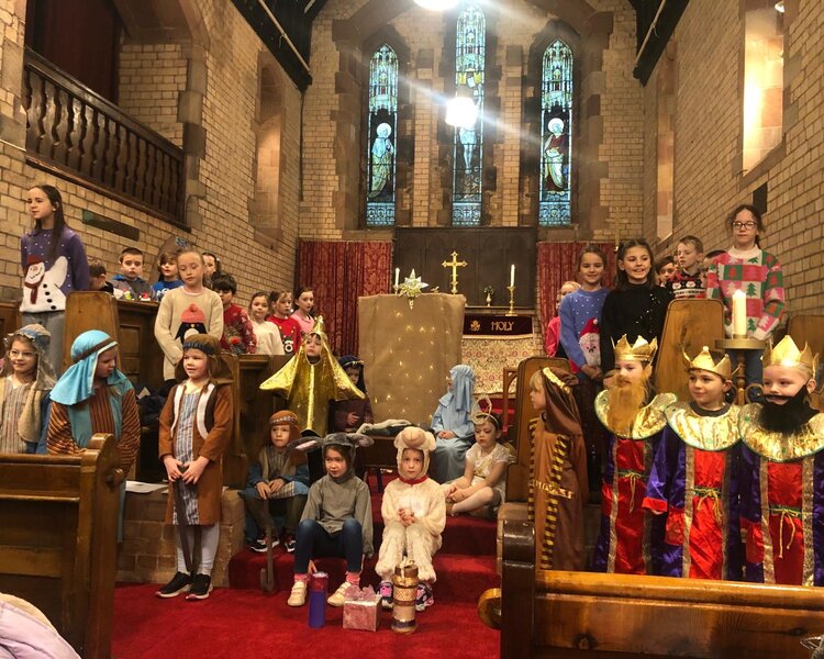 Image of A Beautiful Nativity Performance at Holy Trinity Church, Edingale