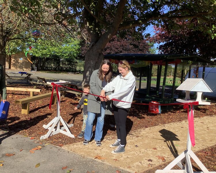 Image of Grand opening of our new growing garden! 