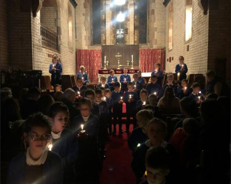 Image of Christingle Celebration at Holy Trinity Church