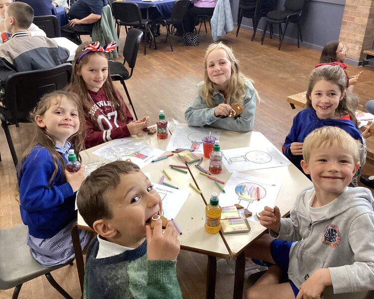 Image of VE Celebrations  at the Village Hall