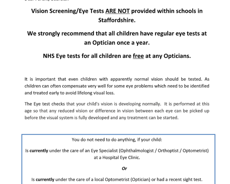 Image of NHS Eye Tests