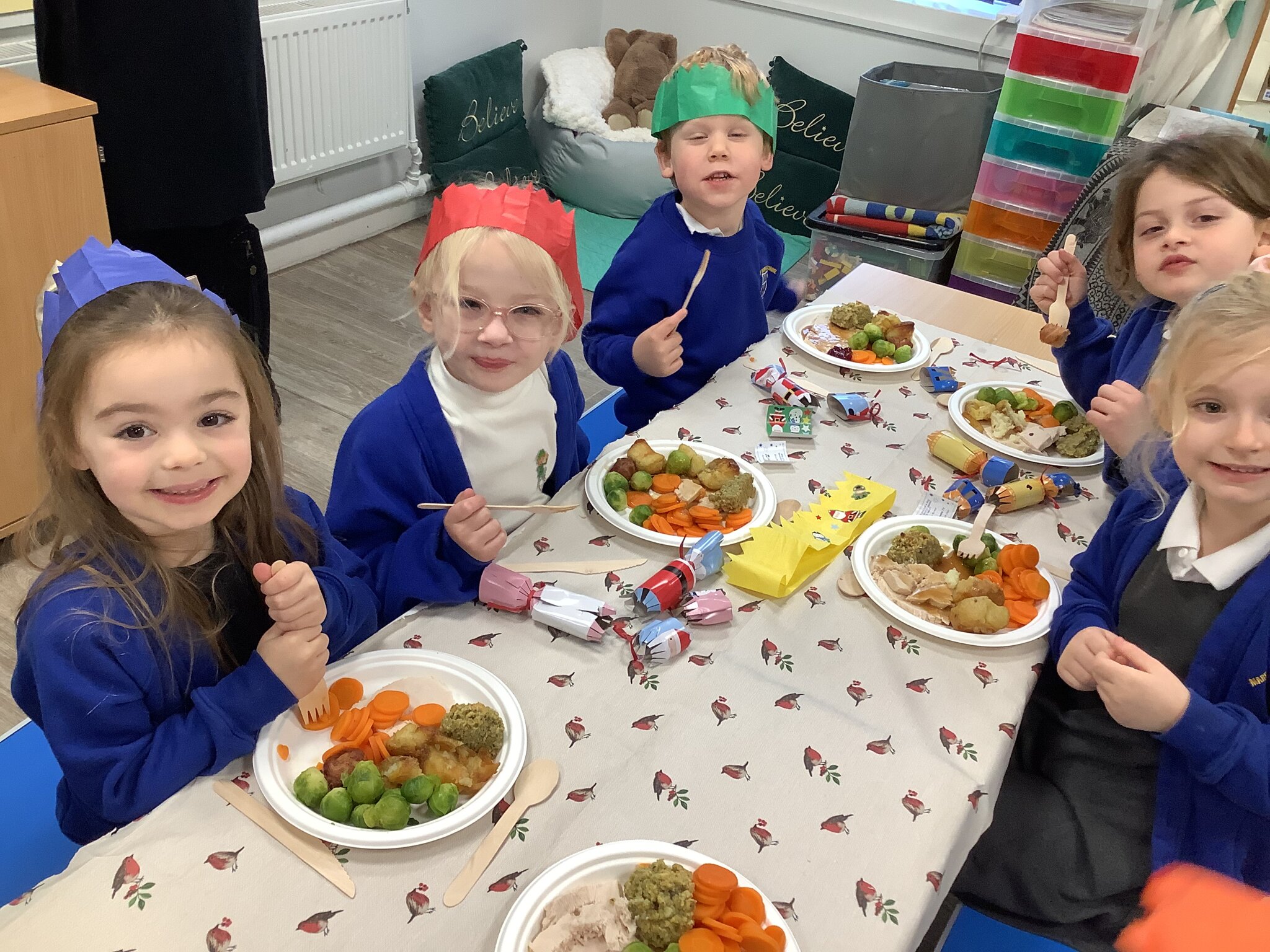Image of Christmas lunch