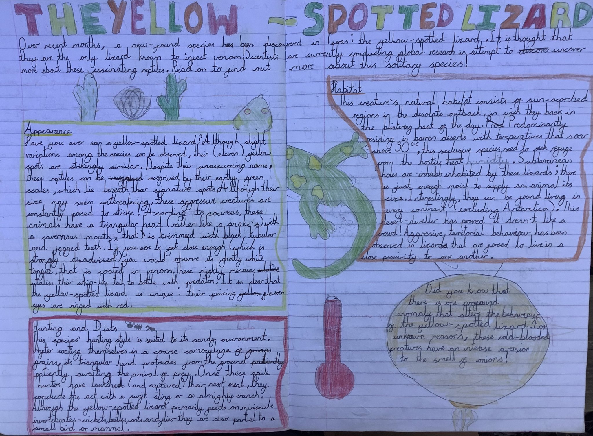 Image of Yellow-Spotted Lizards