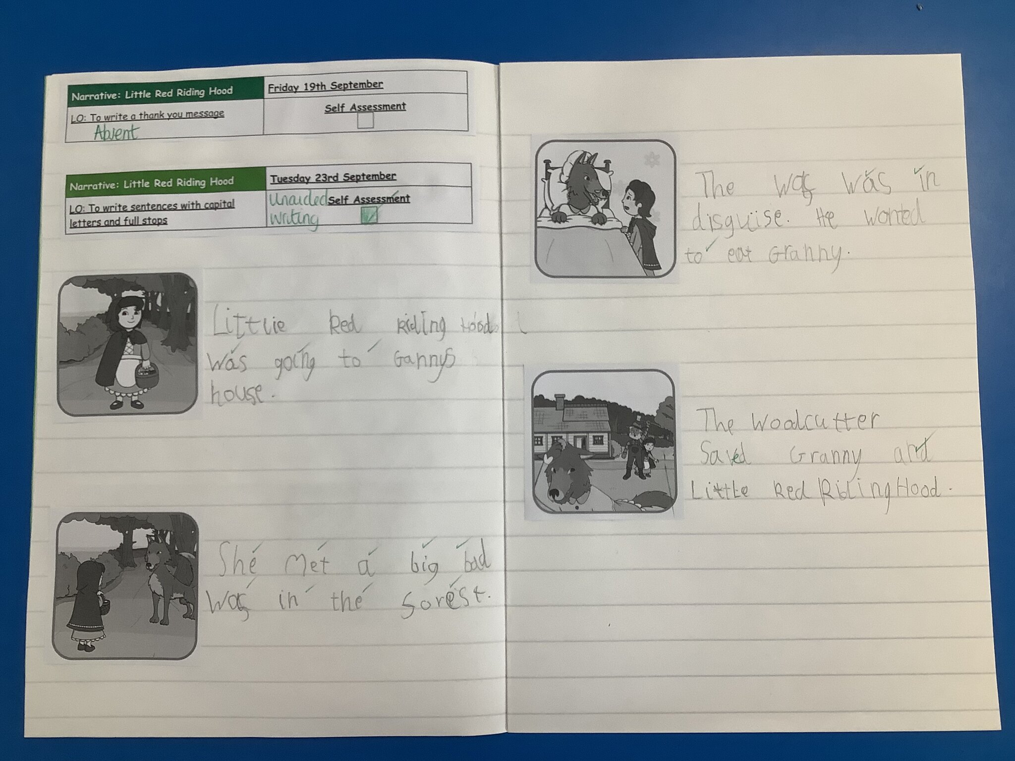 Image of Year 1 Little Red Riding Hood
