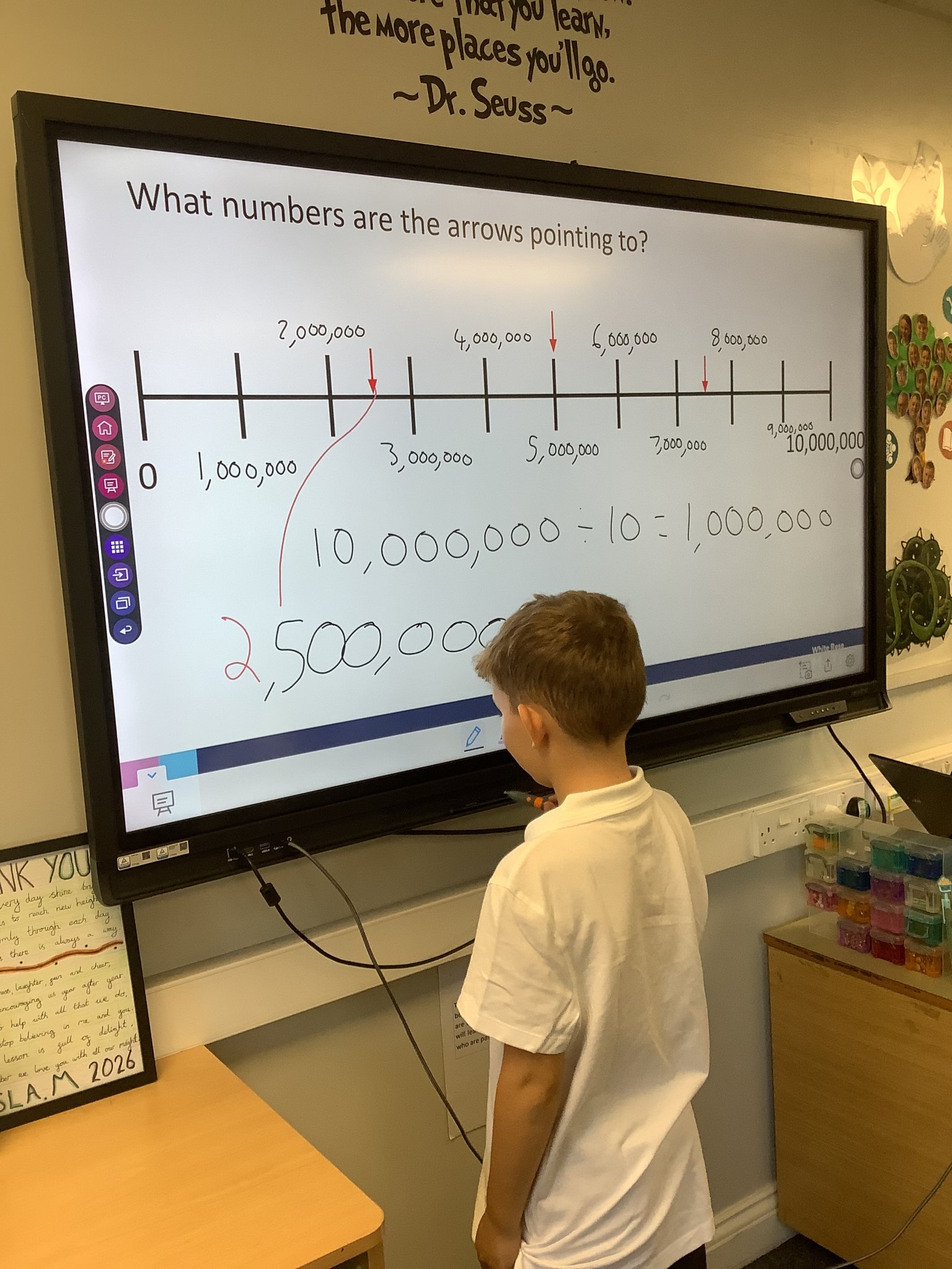 Image of Number lines to 10,000,000