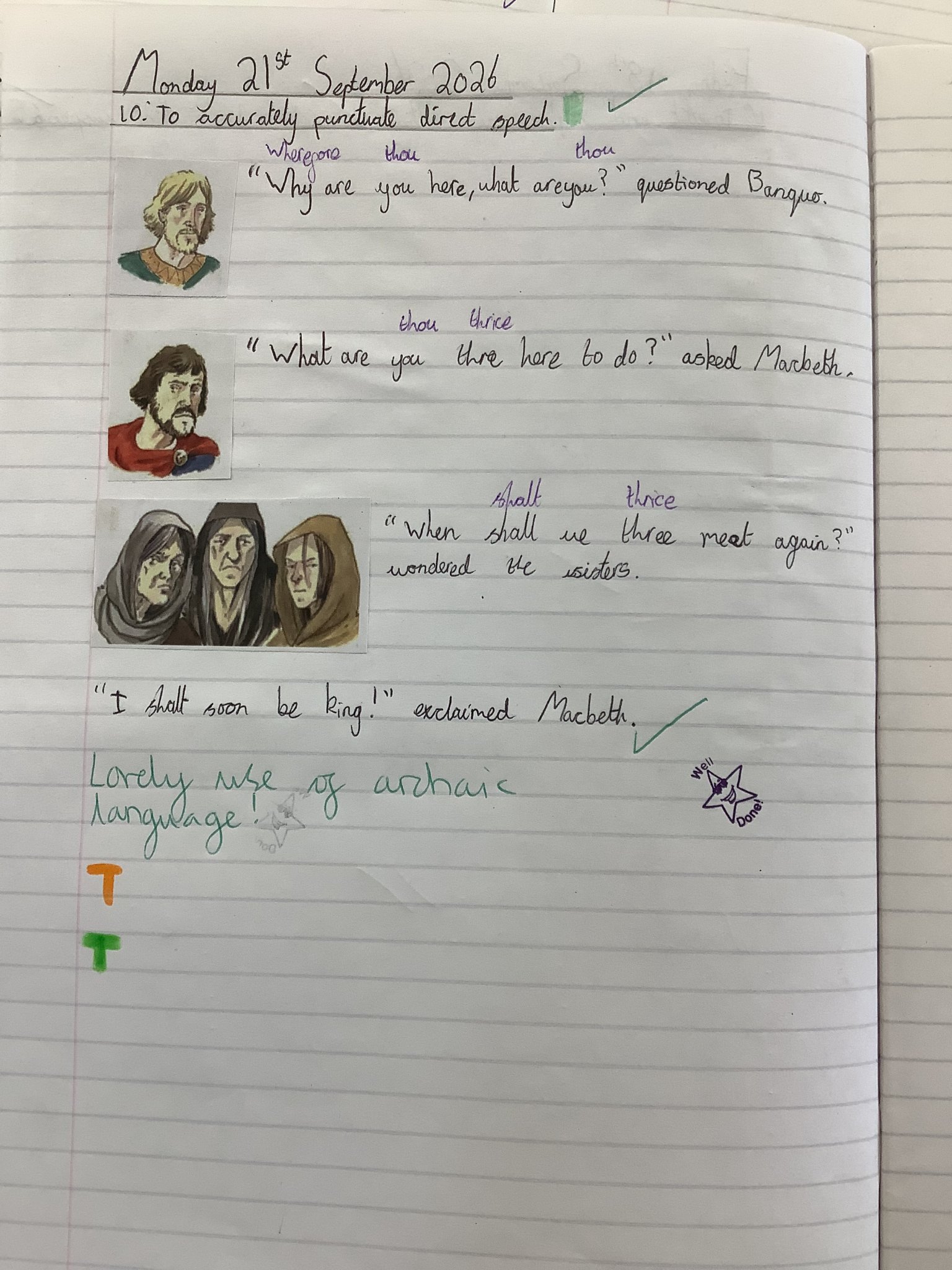 Image of Punctuating direct speech