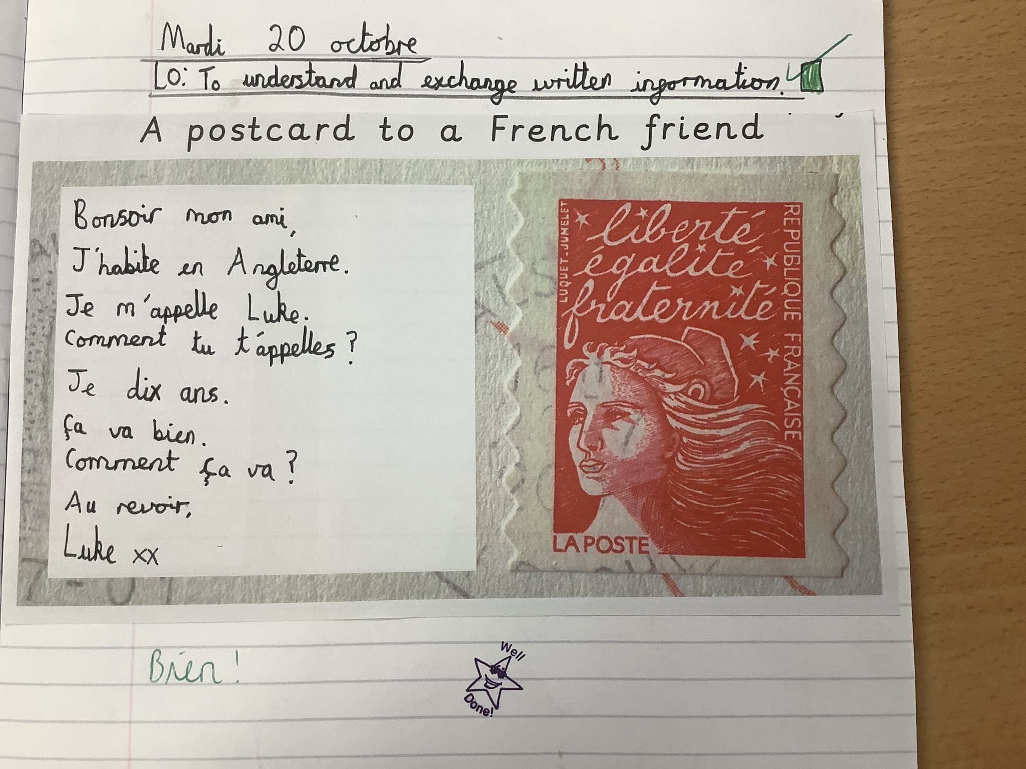 Image of French postcards