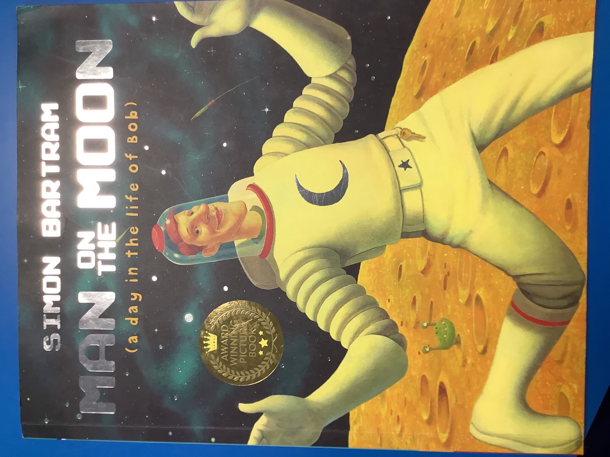 Image of Man on the Moon: writing in Reception 