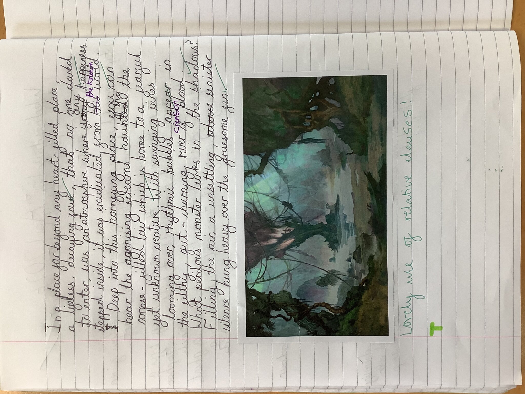 Image of Grendel’s lair description