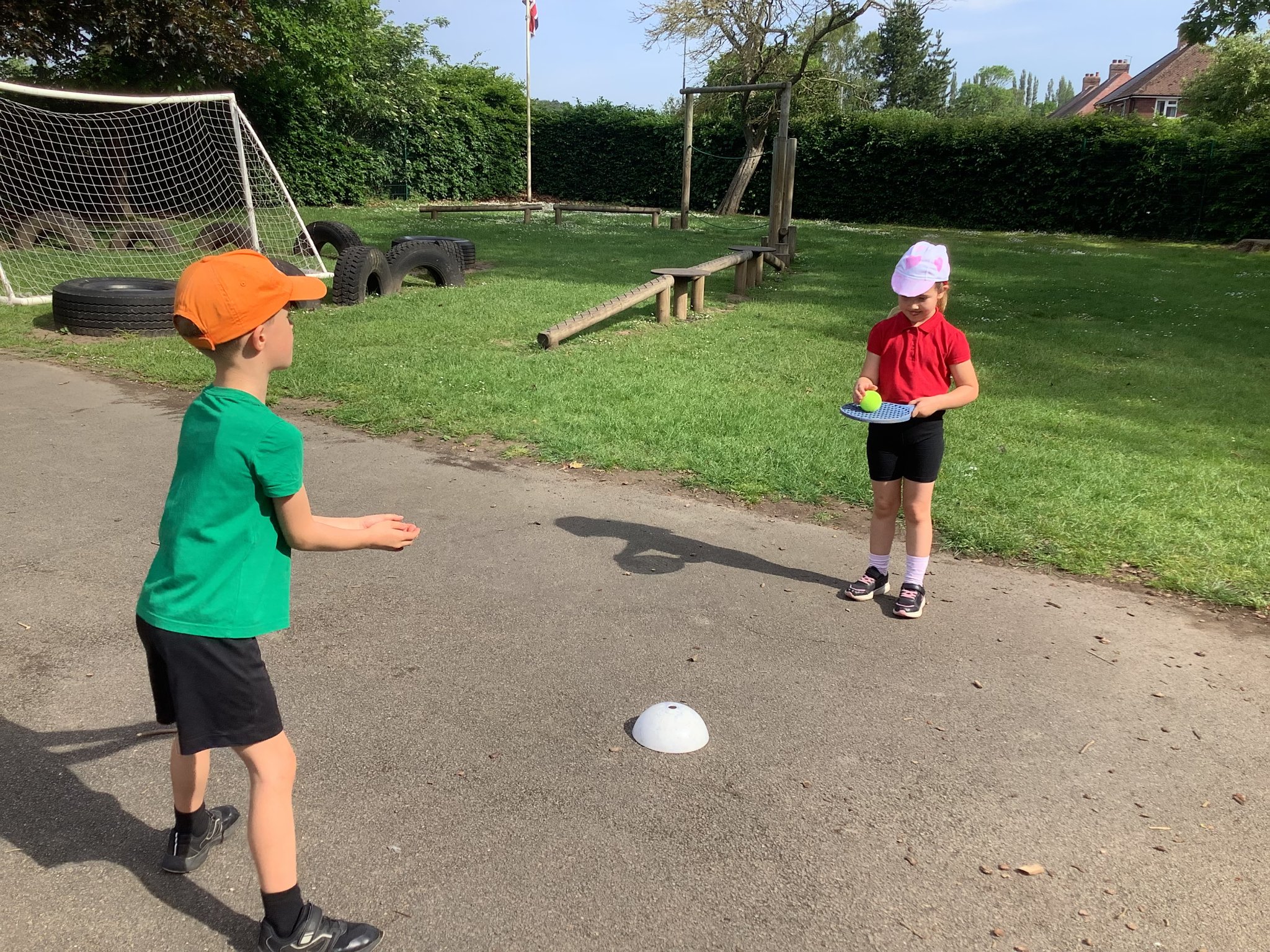 Image of PE in the sun