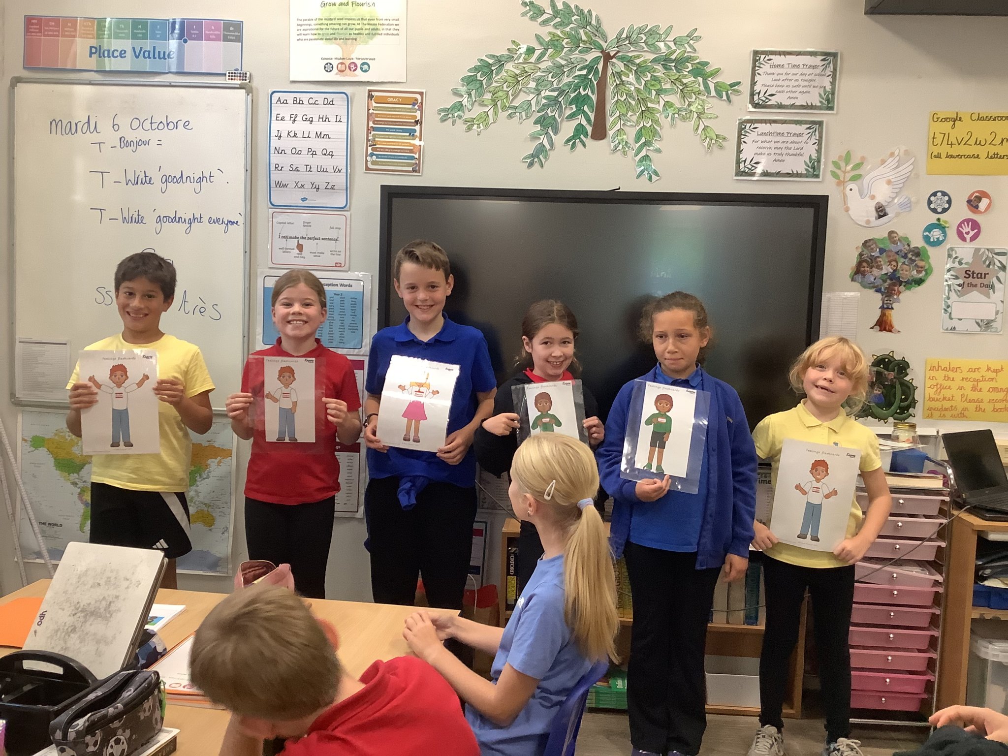 Image of Greetings in French
