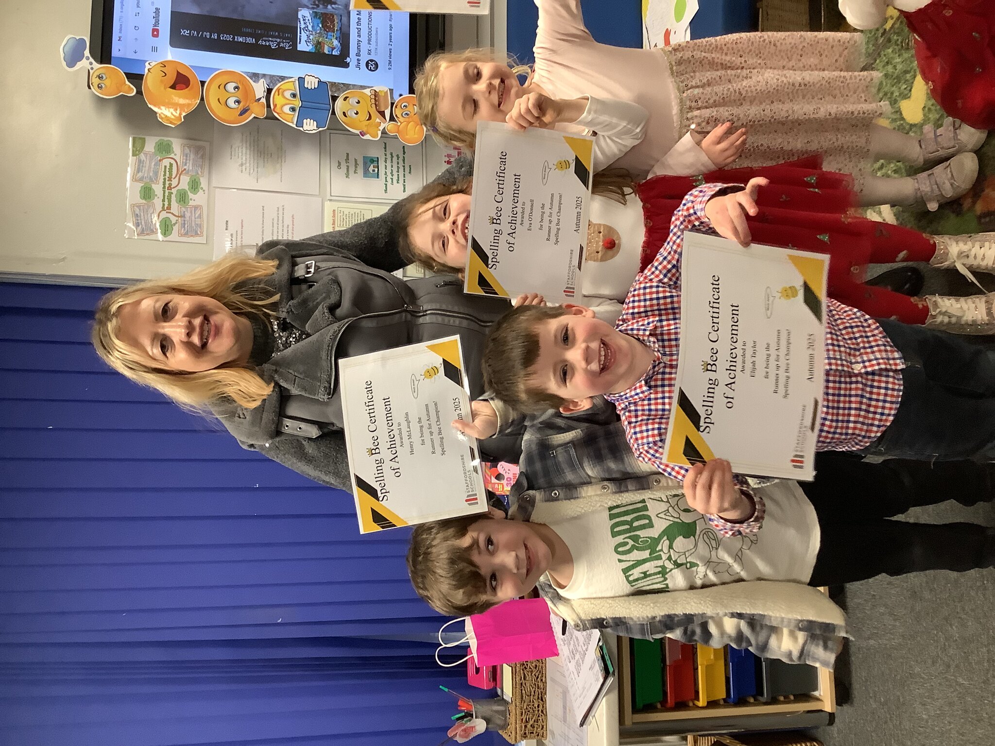 Image of Year 1 Spelling Bee