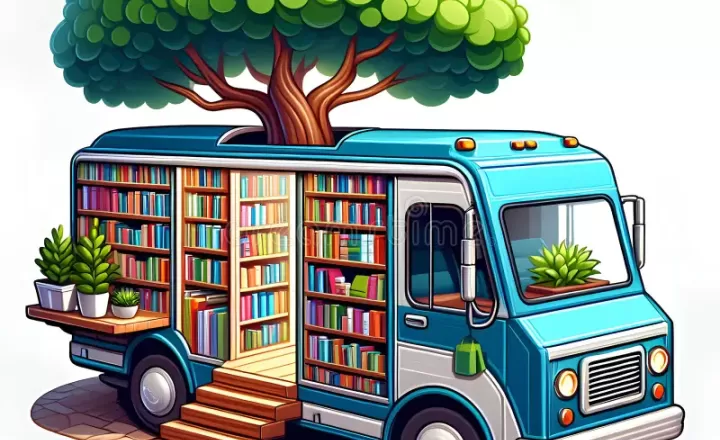 Image of The Library Bus is here! 