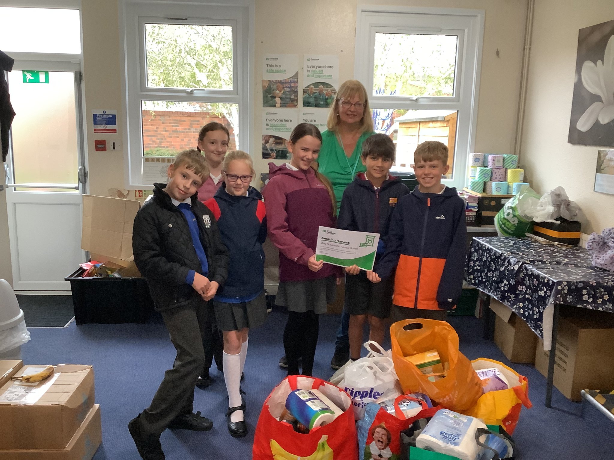 Image of Foodbank Visit!