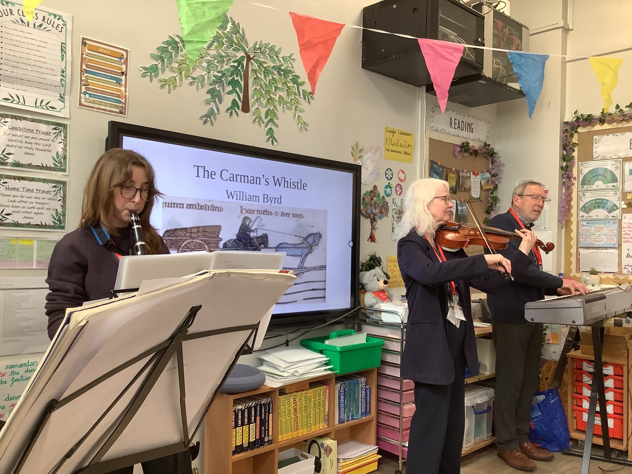 Image of A Symphony in the School Hall: Entrust Music Group Visits!