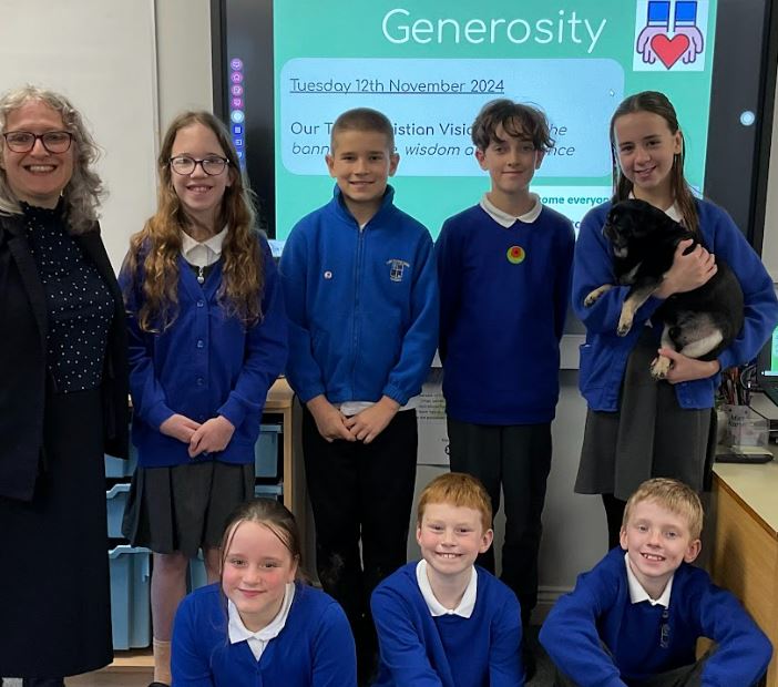 Image of Year 6 Leads Inspiring Online Worship on Generosity