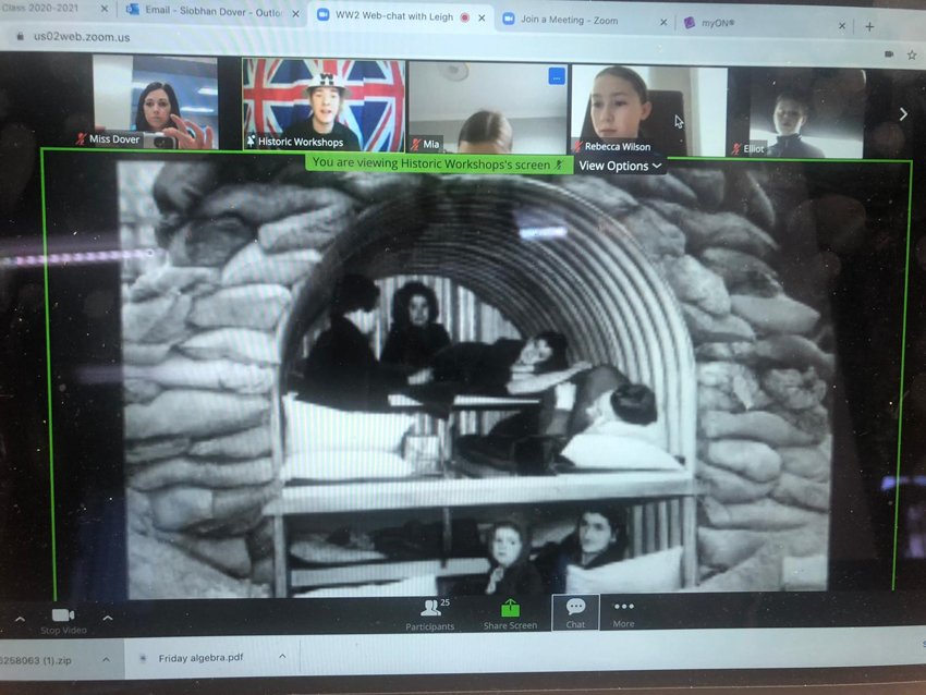 Image of Year 6: World War 2 virtual workshop