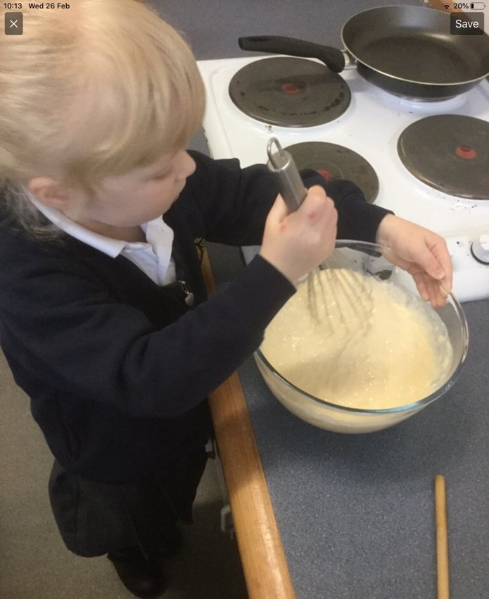 Image of Nursery Pancake Making