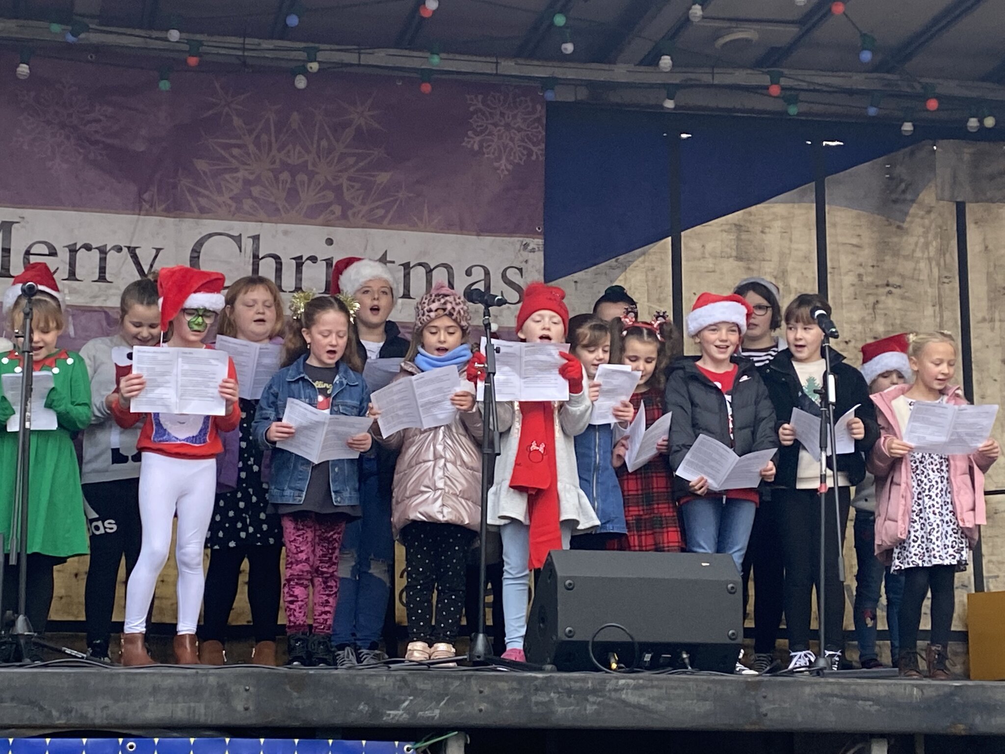 Image of Maryport Christmas Light Switch on