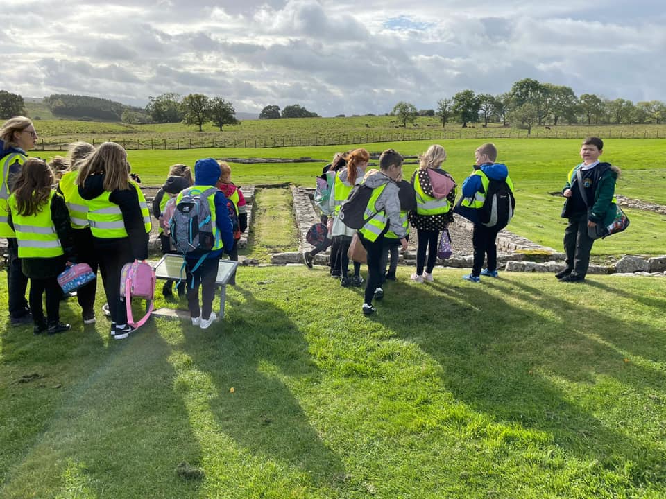 Image of Year 4 visit to Vindolanda and the Roman army museum