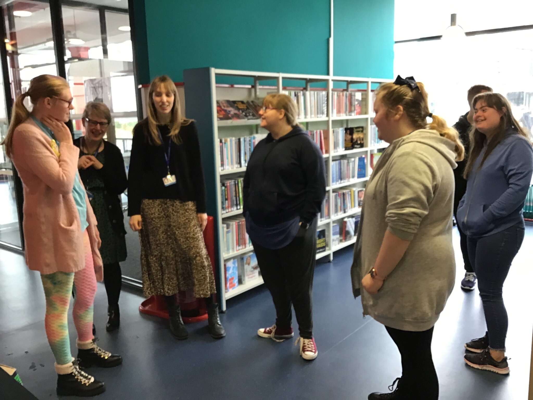 Image of Visit to Workington Library