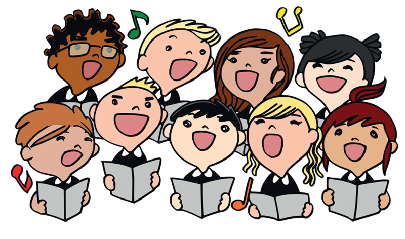 Image of Year 2 singers at Wednesday club (11am)