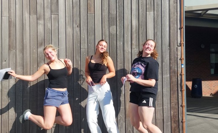 Image of Students Celebrate A-Level and Vocational Results Day Success