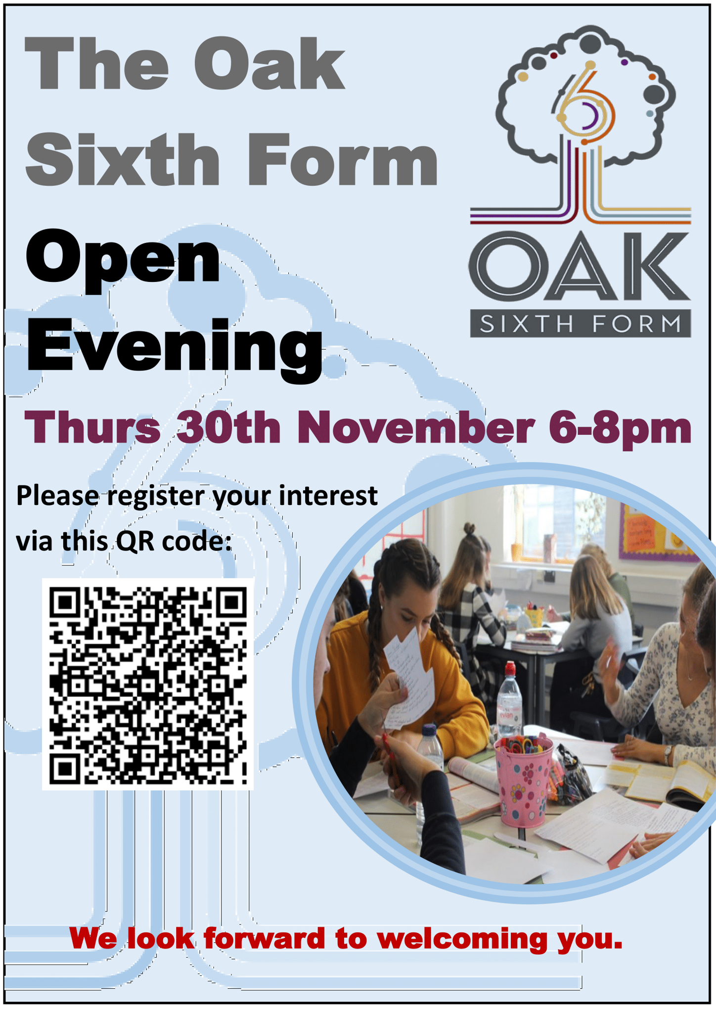 Image of Sixth Form Open Evening