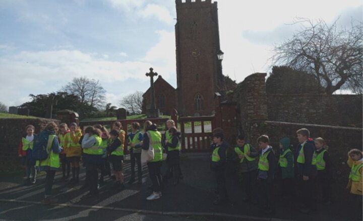 Image of Year 4 History Walk Around Milverton